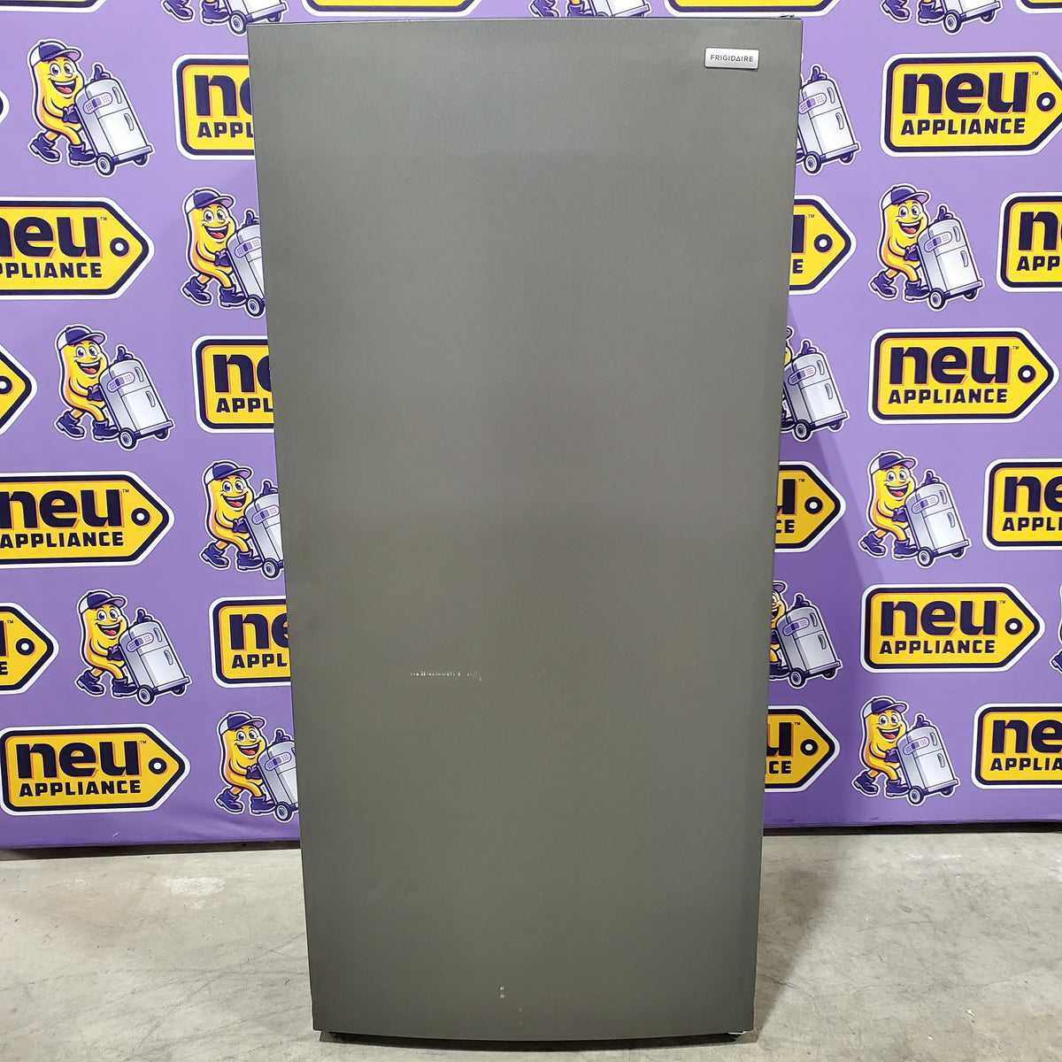Frigidaire 20 Cu. Ft. Garage Ready Upright Freezer in Carbon 20132SD378 - FRUF2020AN - Scratch & Dent (Moderate)