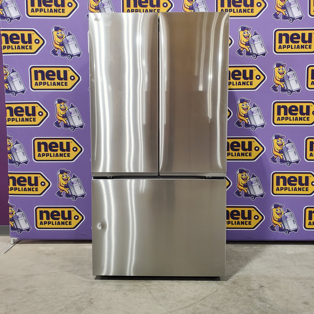 LG 25 cu. ft. Counter-Depth MAX™ with Zero Clearance™ 3-Door French Door Refrigerator with Thin Door Design 3SD698 - LF25Z6211S - Scratch & Dent (Minor)