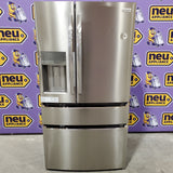 Frigidaire Gallery 22 Cu. Ft. 4-Door Counter-depth French Door Refrigerator with Ice Maker (Fingerprint Resistant Stainless Steel) ENERGY STAR 20232SD612 - GRMC2273CF - Scratch & Dent (Major)