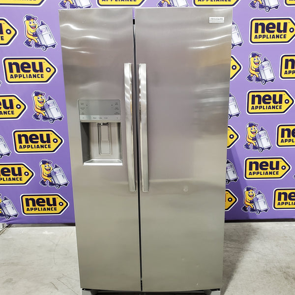 Frigidaire Gallery Smudge Proof Stainless Steel 26 Cu. Ft. Side by Side Refrigerator with Bright LED Lighting 20231SD252 - GRSS2652AF - Scratch & Dent (Moderate)