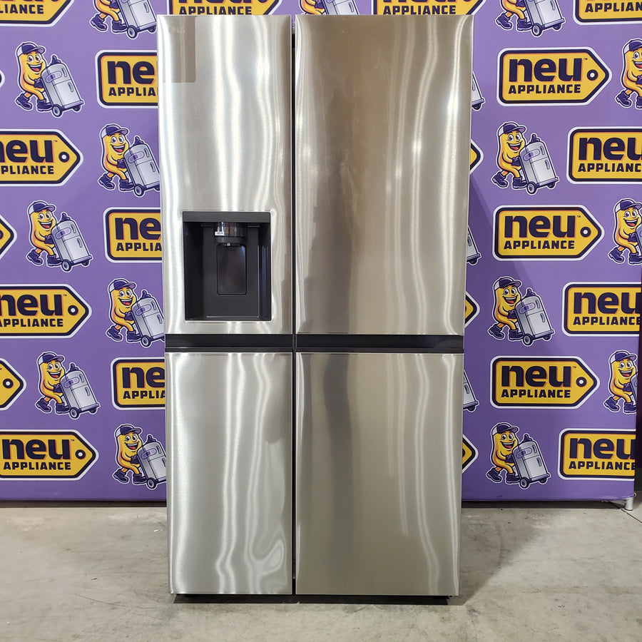 LG 23 cu. ft. Side-by-Side Counter-Depth Refrigerator with Smooth Touch Dispenser 21SD011 - LRSXC2306S - Scratch & Dent (Minor)