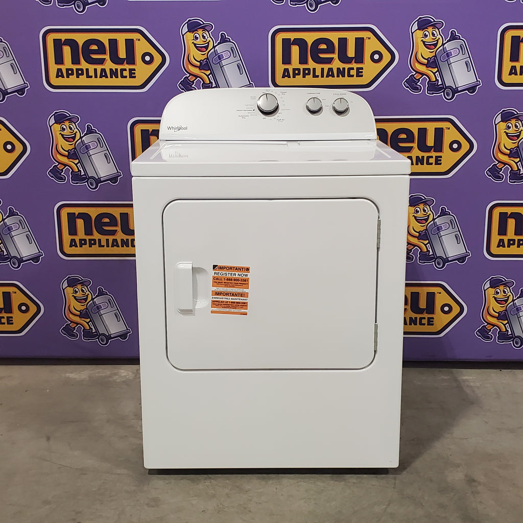 Whirlpool Top Load 3.5 Cu. Ft. Washer with Deep Water Wash Option WTW4816FW - Open Box and Whirlpool Vented 7.0 Cu. Ft. Electric Dryer 16104 - WED4815EW - Open Box