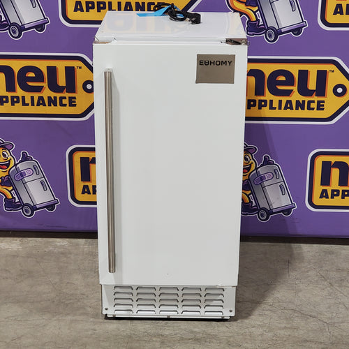 Euhomy 15 in. 66lbs/24H Nugget Ice Maker. Built-in/Freestanding, Ice Full Alert and Auto-Cleaning 25SA206 - NIMU-01 - Open Box