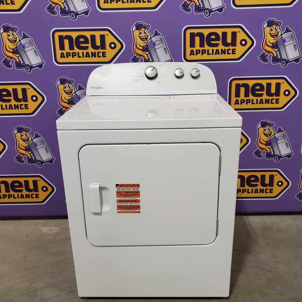 Pictures of Whirlpool White Electric Extra Large 7.0 Cu. Ft. Dryer with Wrinkle Shield 22231SD292 - WED4815EW - Scratch & Dent (Minor) - Neu Appliance Outlet - Discount Appliance Outlet in Austin, Tx