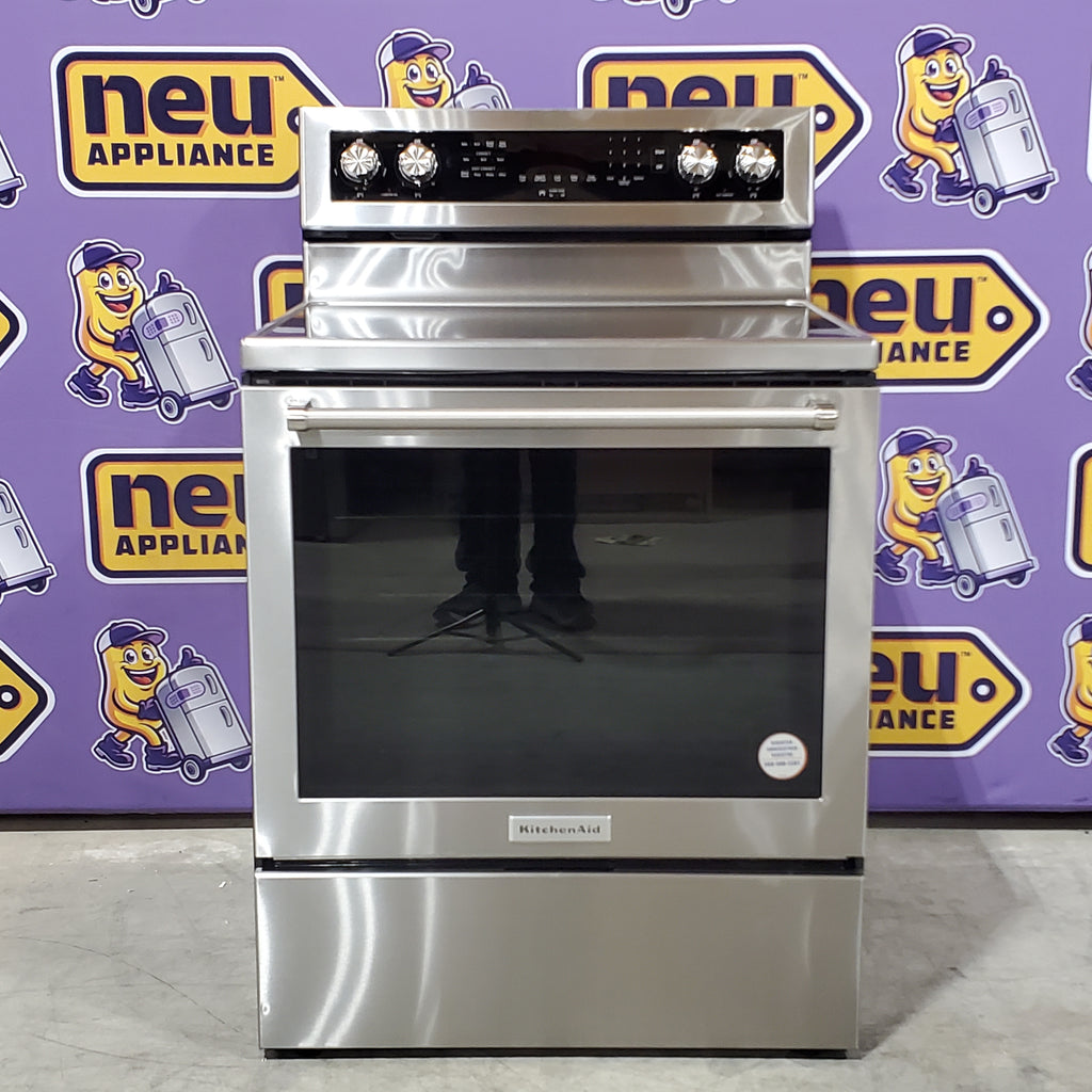 Pictures of KitchenAid 30-Inch 5-Element Electric Convection Range 25SD015 - KFEG500ESS - Scratch & Dent (Minor) - Neu Appliance Outlet - Discount Appliance Outlet in Austin, Tx