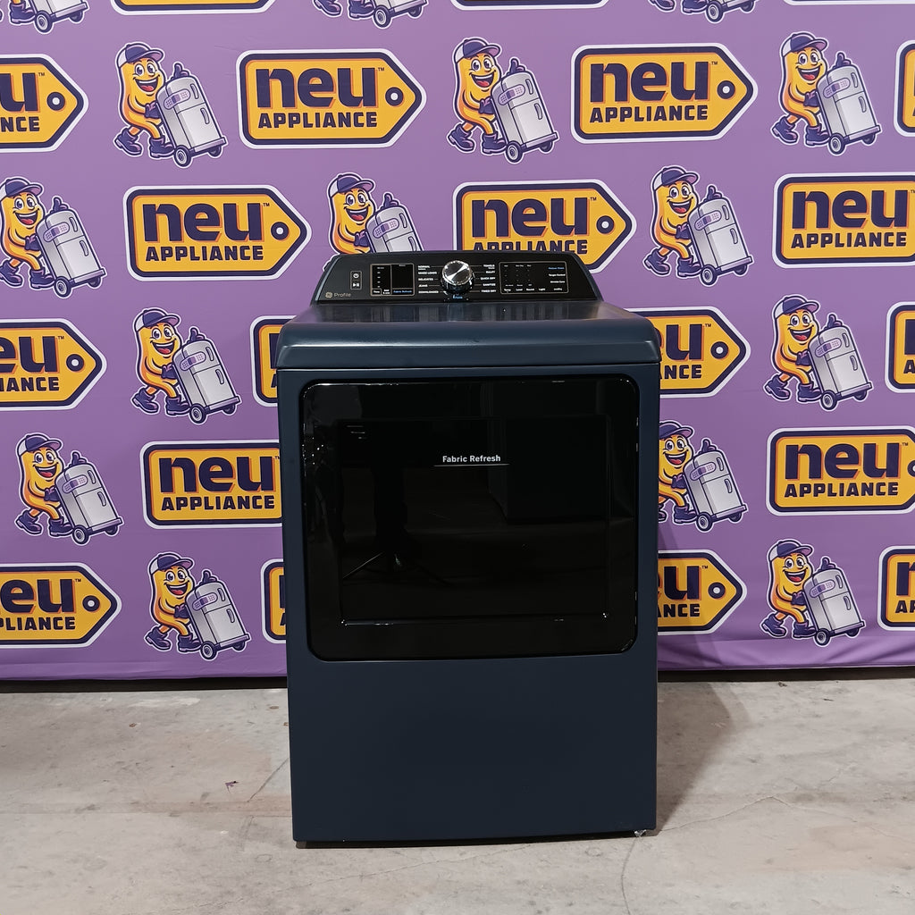 Pictures of GE Profile Energy Star Certified Large Steam Cycle Vented Electric Dryer GE9873 - PTD90EBPTRS - New in Box - Neu Appliance Outlet - Discount Appliance Outlet in Austin, Tx