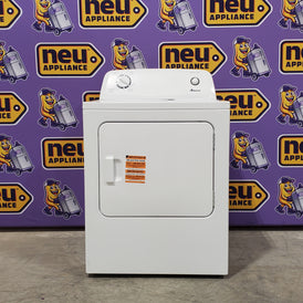 Pictures of Amana 6.5 Cu. Ft. Electric Dryer with Wrinkle Shield Option and Automatic Dryness Control in White 3SD637 - NED4655EW - Scratch and Dent (Minor) - Neu Appliance Outlet - Discount Appliance Outlet in Austin, Tx