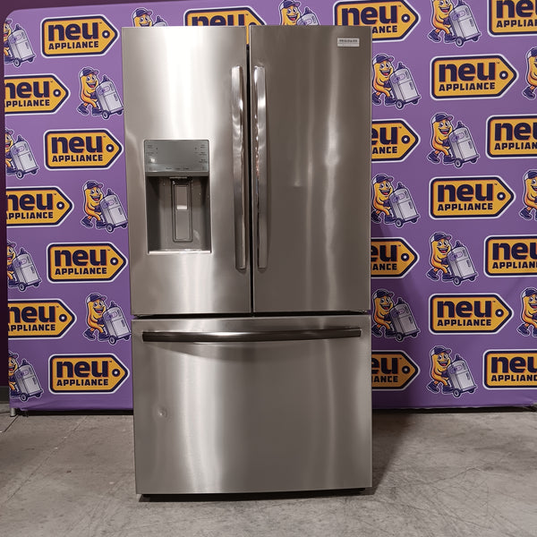 Frigidaire 27.8-cu ft ENERGY STAR French Door Refrigerator with Dual Ice Maker in Fingerprint Resistant Stainless Steel 20231SD238 - GRFS2853AF - Scratch & Dent (Moderate)