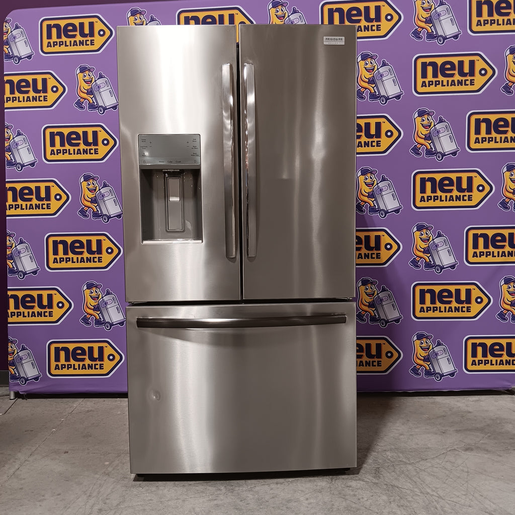 Pictures of Frigidaire 27.8-cu ft ENERGY STAR French Door Refrigerator with Dual Ice Maker in Fingerprint Resistant Stainless Steel 20231SD238 - GRFS2853AF - Scratch & Dent (Moderate) - Neu Appliance Outlet - Discount Appliance Outlet in Austin, Tx