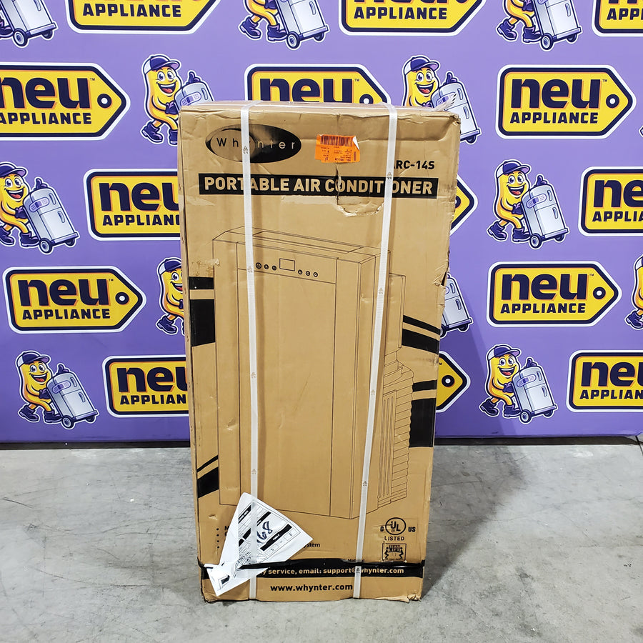 Whynter 9,500 BTU Portable Air Conditioner Cools 500 Sq. Ft. with Dehumidifier, Remote, and Filter in Black 25133SD546 - ARC-14S