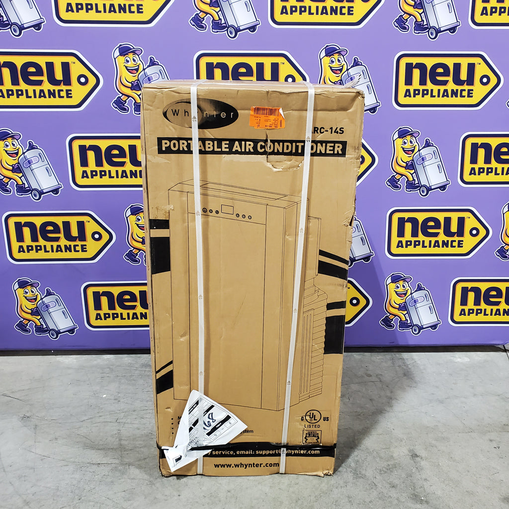 Pictures of Whynter 9,500 BTU Portable Air Conditioner Cools 500 Sq. Ft. with Dehumidifier, Remote, and Filter in Black 25133SD546 - ARC-14S - Neu Appliance Outlet - Discount Appliance Outlet in Austin, Tx