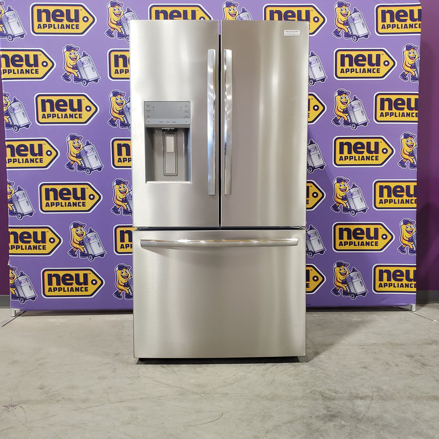 Frigidaire 27.8-cu ft French Door Refrigerator with Dual Ice Maker (Fingerprint Resistant Stainless Steel) ENERGY STAR  -GRFS2853AF-Open Box