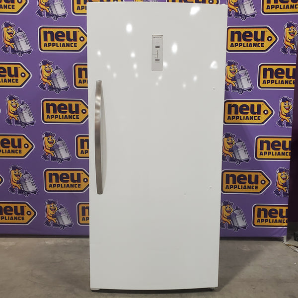 Frigidaire 20 Cu. Ft. ENERGY STAR Garage Ready White Upright Freezer with EvenTemp™ Cooling System 20SD082 - FFUE2024AW - Scratch & Dent (Moderate)