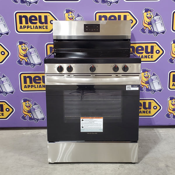 Frigidaire 30" 5 Burner Element Electric Range 25SD077 - FCRE3052BS - Open Box