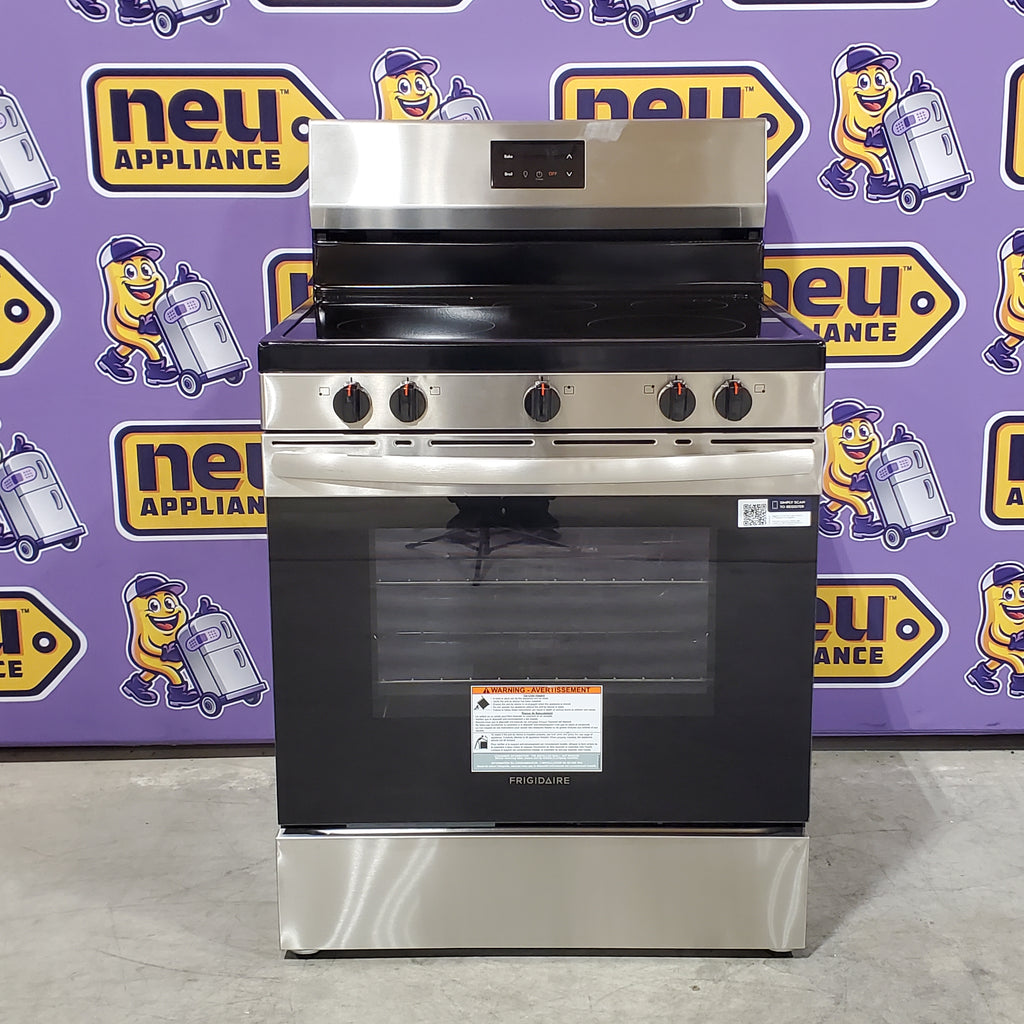 Frigidaire 30" 5 Burner Element Electric Range 25SD077 - FCRE3052BS - Open Box
