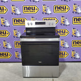 Whirlpool 5.3 cu. ft. Electric Range with 5 Burner Elements and Frozen Bake Technology in Stainless Steel 05CR74 - WFE525S0JS - Scratch & Dent (Minor)