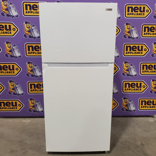 Vissani 18.1 cu. ft. Top Freezer Refrigerator with Adjustable Glass Shelving in White, Garage Ready 25139SD786 - MDTF18WHR5 - Scratch & Dent (Moderate)