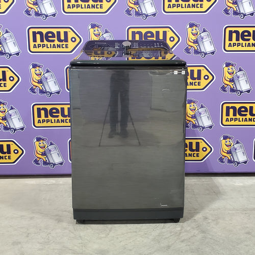 Pictures of Samsung 5.5 cu.ft. Extra-Large Capacity Smart Top Load Washer with Super Speed Wash in Brushed Black WA55CG7100AVUS - Scratch & Dent (Minor) - Neu Appliance Outlet - Discount Appliance Outlet in Austin, Tx