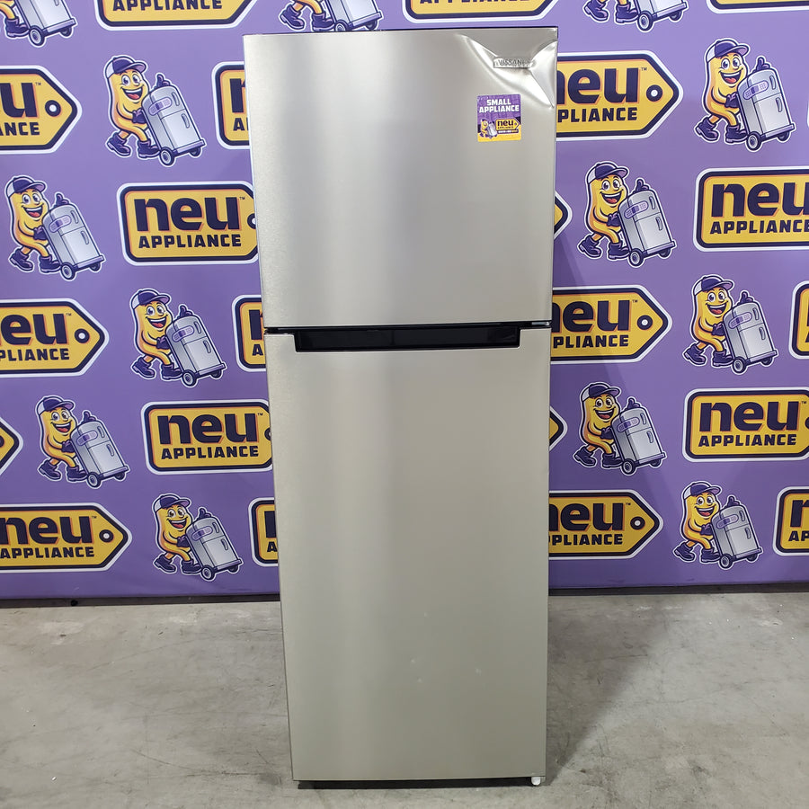 Vissani 10.1 cu. ft. Top Freezer Refrigerator in Stainless Steel 25133SD554 - MDTF10SS - Scratch & Dent (Moderate)