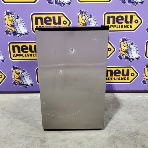 Vissani 4.3 cu. ft. Mini Refrigerator in Stainless Steel, ENERGY STAR 251310SD876 - HVAR43GSE - Scratch & Dent (Major)