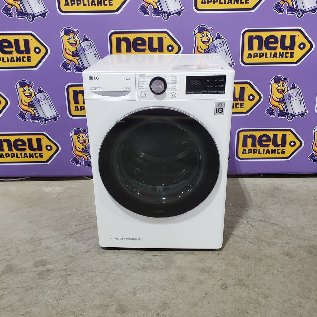 Pictures of LG 24" Wide 4.2 cu.ft. Smart wi-fi Enabled Compact Front Load Dryer with Dual Inverter HeatPump™ Technology 31133SD70 - DLHC1455W - Scratch & Dent (Minor) - Neu Appliance Outlet - Discount Appliance Outlet in Austin, Tx