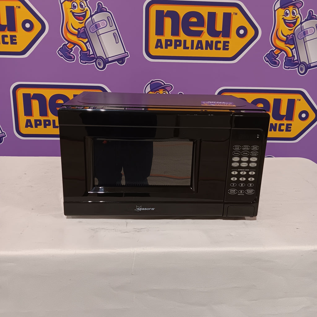 Pictures of Seasons 0.7 cu. ft. Countertop Microwave in Black 17SD225 - EM720CNF-PMB - Open Box - Neu Appliance Outlet - Discount Appliance Outlet in Austin, Tx