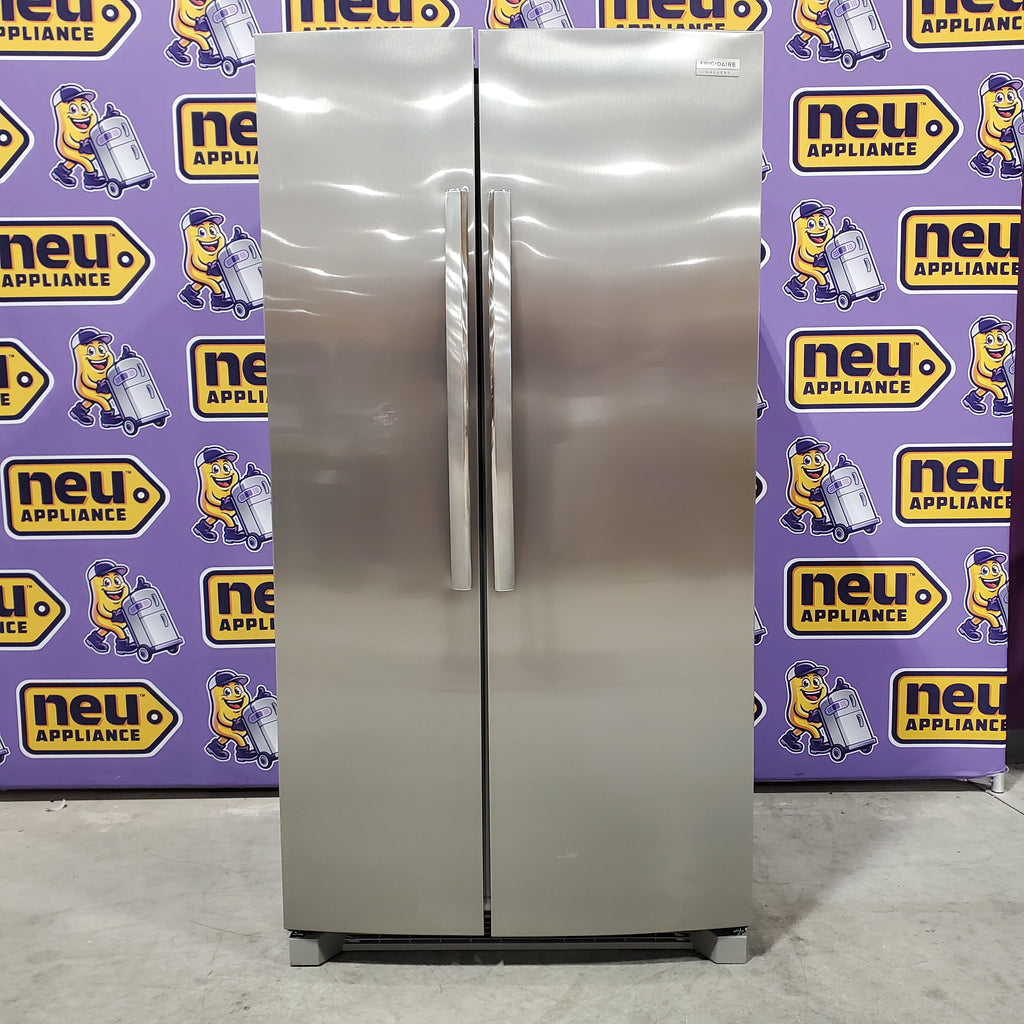 Pictures of Frigidaire Gallery 26 Cu. Ft. Standard-Depth Side-by-Side Refrigerator 20SD012 - GRSN2620AF - Scratch & Dent (Minor) - Neu Appliance Outlet - Discount Appliance Outlet in Austin, Tx