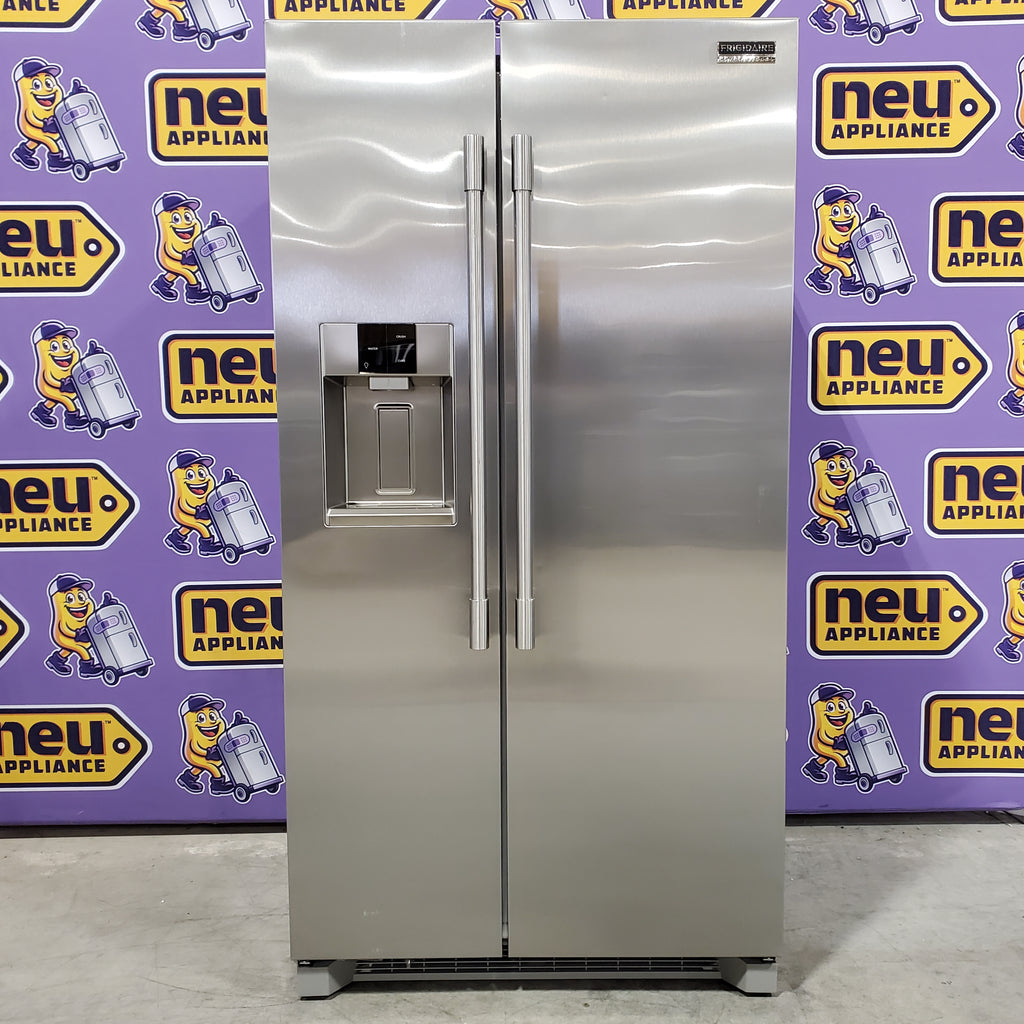 Frigidaire Professional 22 Cu. Ft. 36" Counter-Depth Side-by-Side Refrigerator 3SD1000 - PRSC2222AF - Scratch & Dent (Minor)
