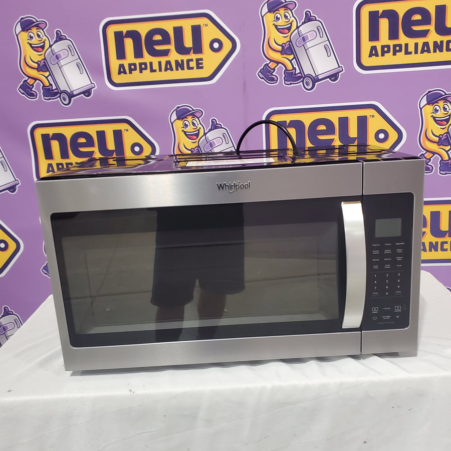 Whirlpool Steam 1.9 Cu. Ft. Microwave with Sensor Cooking and CleanRelease Non-Stick Interior in Fingerprint Resistant Stainless Steel WMH32519HZ - Open Box