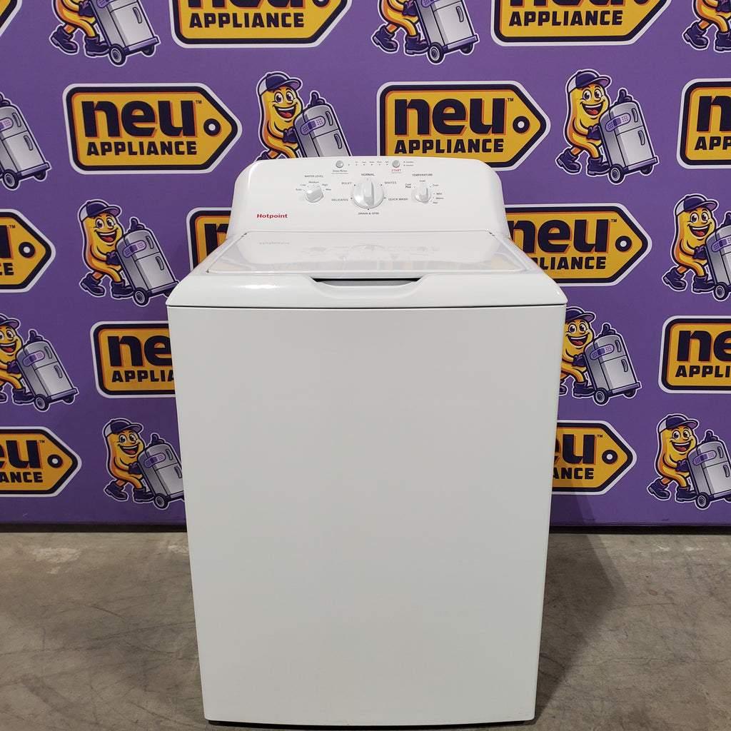 Hotpoint® 4.0 cu. ft. Capacity Washer with Cold Plus and Water Level Control 251310SD911 - HTW265ASWWW - Scratch & Dent (Minor)