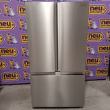 Hisense 26.6 cu. ft. French Door Refrigerator in Fingerprint Resistant Stainless Steel 22134SD233 - HRF266N6CSE1 - Scratch & Dent (Minor)