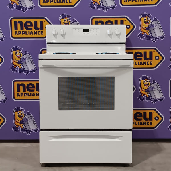 Whirlpool White 4.8 cu. ft. Electric Range with Keep Warm setting and Control Lock Mode - Open Box