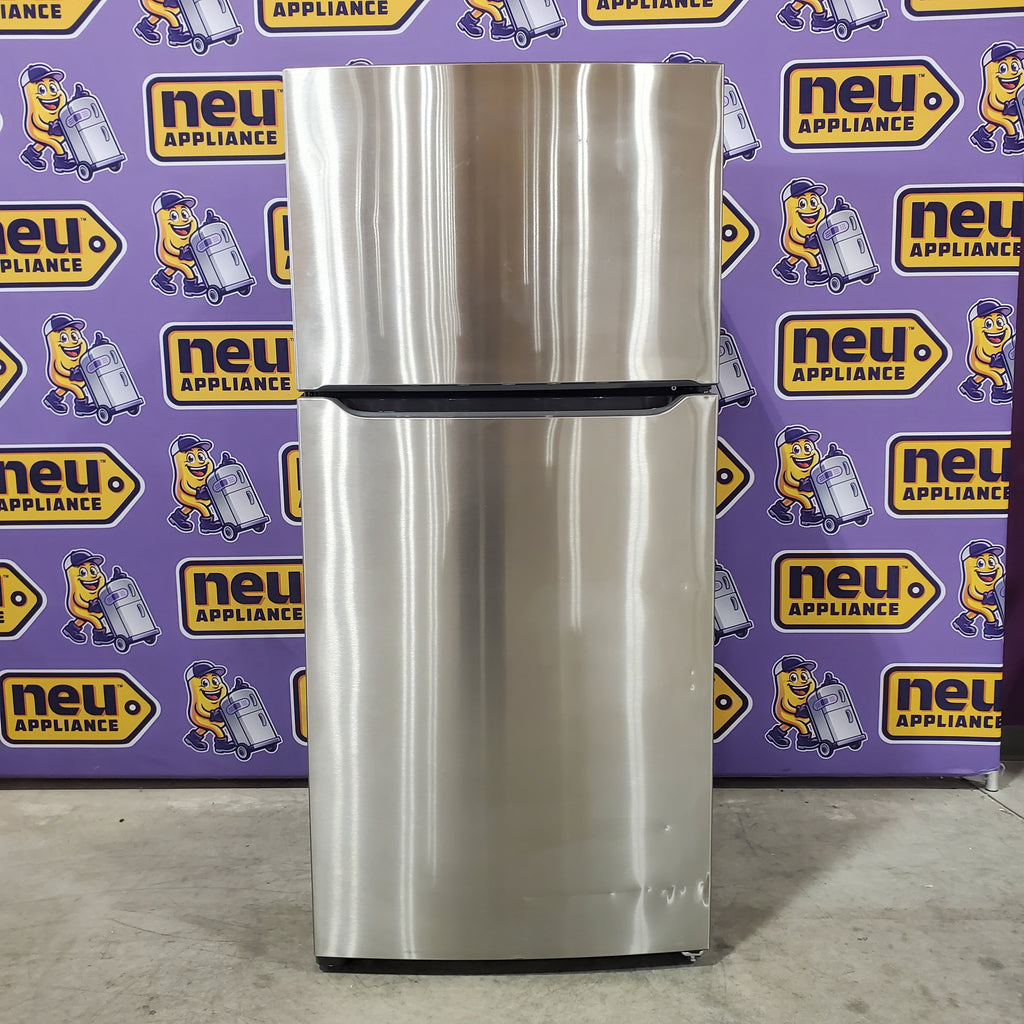 Pictures of Frigidaire 30" Wide 20 cu ft Top Freezer Refrigerator with EvenTemp™ Cooling System in Stainless Steel 3SD821 - FFTR2045VS - Scratch & Dent (Moderate) - Neu Appliance Outlet - Discount Appliance Outlet in Austin, Tx