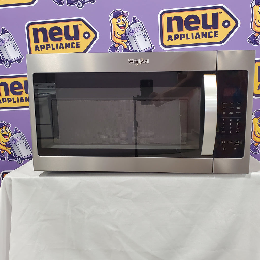 Pictures of Whirlpool 1.7 cu. ft. Microwave Hood Combination with Electronic Touch Controls 17SD229 - WMH31017HZ - Scratch & Dent (Minor) - Neu Appliance Outlet - Discount Appliance Outlet in Austin, Tx