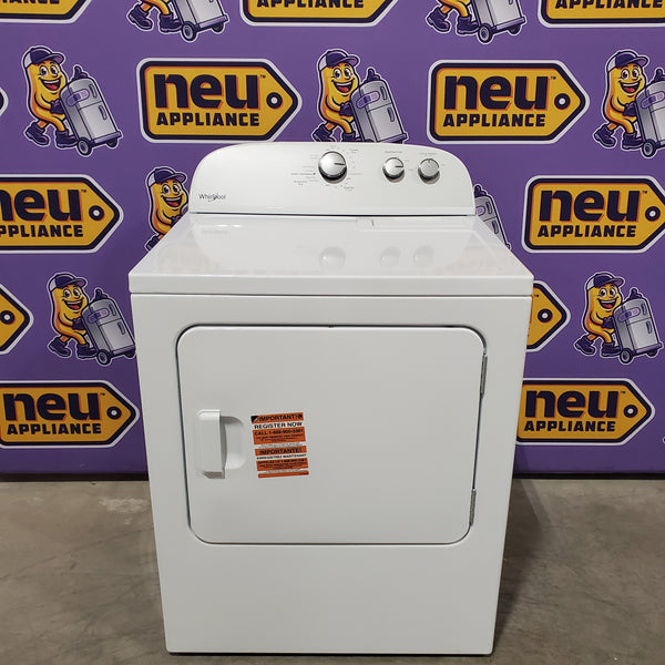 Whirlpool White Electric Extra Large 7.0 Cu. Ft. Dryer with Wrinkle Shield 22136SD354 - WED4815EW - Open Box