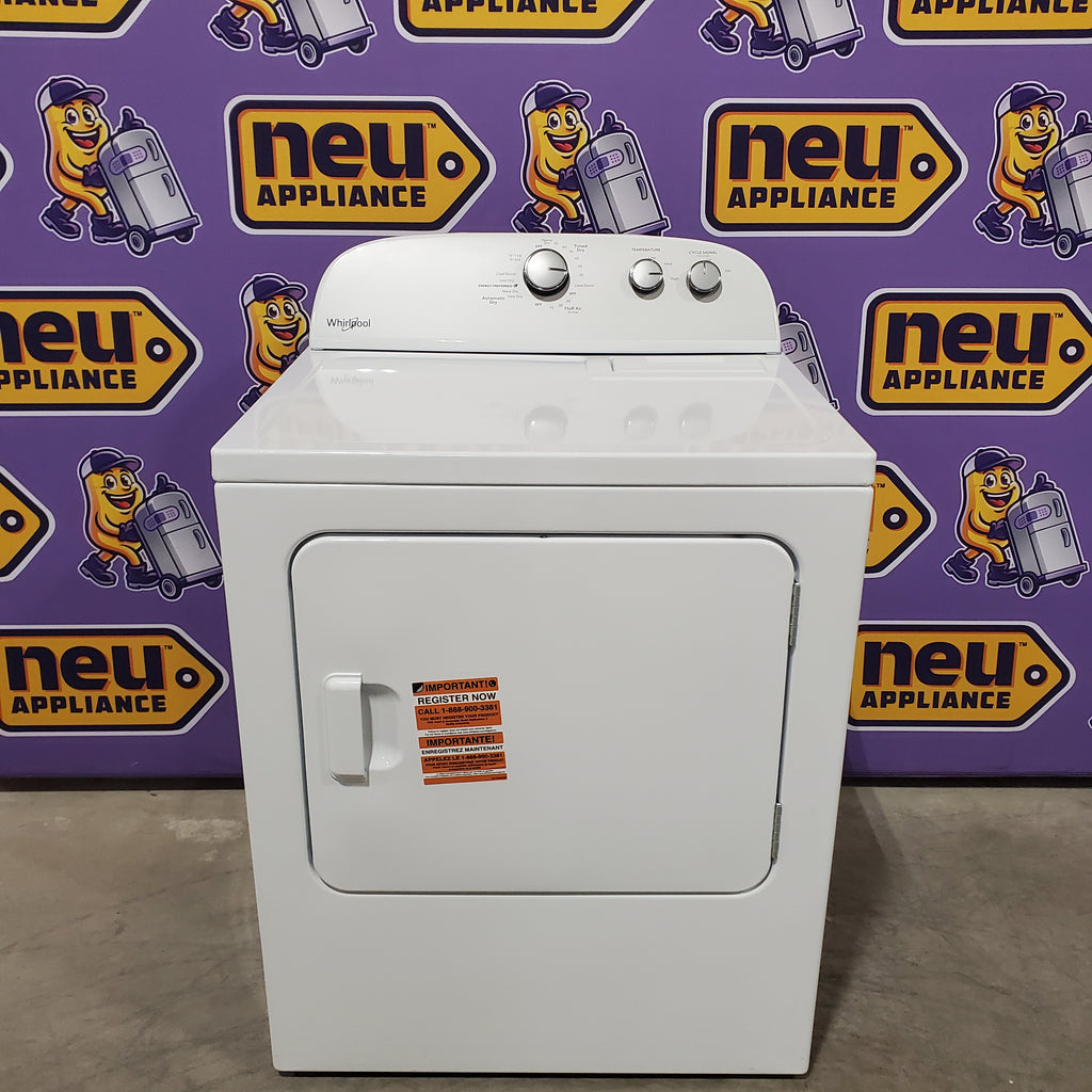 Pictures of Whirlpool White Electric Extra Large 7.0 Cu. Ft. Dryer with Wrinkle Shield 22136SD354 - WED4815EW - Open Box - Neu Appliance Outlet - Discount Appliance Outlet in Austin, Tx