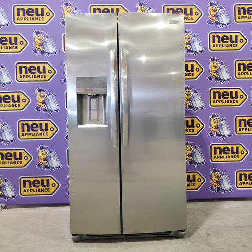 Pictures of Frigidaire Gallery Smudge Proof Stainless Steel 26 Cu. Ft. Side by Side Refrigerator with Bright LED Lighting GRSS2652AF - Scratch & Dent - (Minor) - Neu Appliance Outlet - Discount Appliance Outlet in Austin, Tx