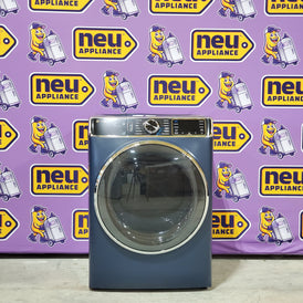 GE Profile 7.8 cu. ft. Capacity Smart Front Load Gas Dryer with Steam and Sanitize Cycle PFD87GSPVRS - Scratch & Dent (Minor)