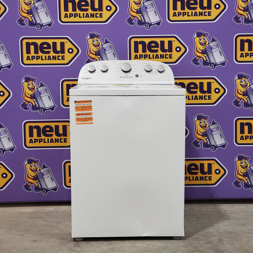 Whirlpool Top Load 3.8 Cu. Ft. Washer with Soaking Cycles WTW4955HW - Scratch & Dent (Minor)