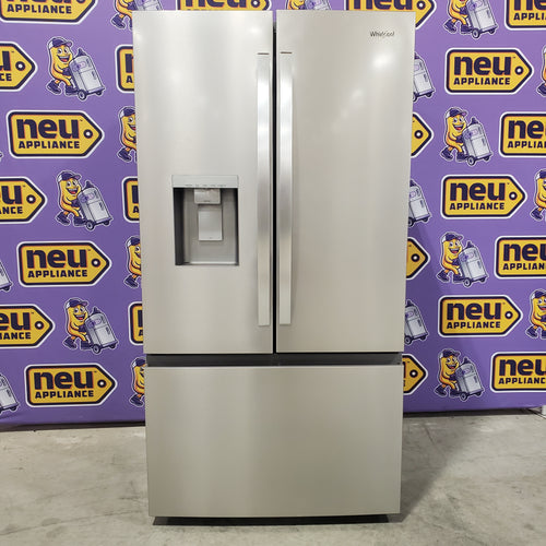 Whirlpool French Door Refrigerator in Fingerprint Resistant Stainless Finish with In-Door Water and Ice Maker - 30 cu. ft. 22SD023 - WRFF3536SZ - Open Box
