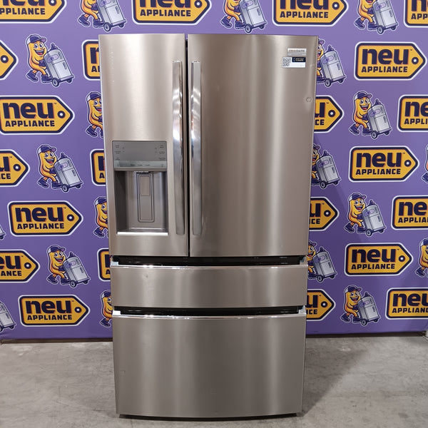 Frigidaire Gallery 22 Cu. Ft. 4-Door Counter-depth French Door Refrigerator with Ice Maker (Fingerprint Resistant Stainless Steel) ENERGY STAR 20131SD199 - GRMC2273CF - Scratch & Dent (Moderate)