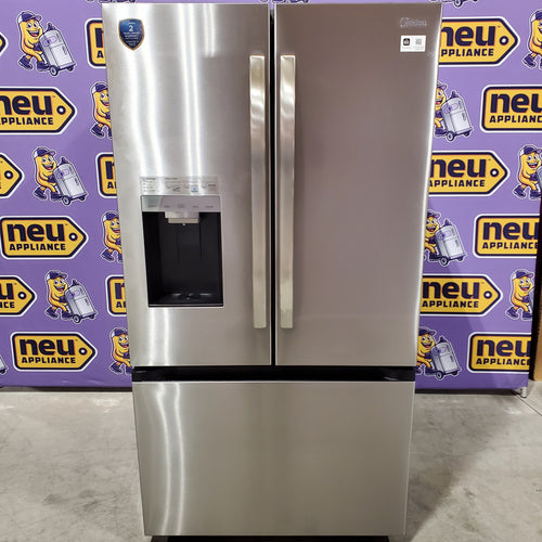 Midea Energy Star 29 cu. ft. OneTouch AutoFill™ French Door Refrigerator in Stainless Steel 22131SD104 - MRF29D9BST - Scratch & Dent (Minor)