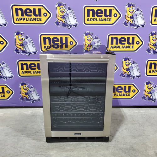 Magic Chef 44 Bottle Dual Zone Wine Cooler in Stainless Steel 251311SD946 - HMWC44DZ - Scratch & Dent (Minor)