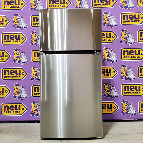 LG 33" Wide 24 cu ft Top Freezer Refrigerator with Internal Water Dispenser and LED Lighting 3SD735 - LRTLS2403S - Open Box