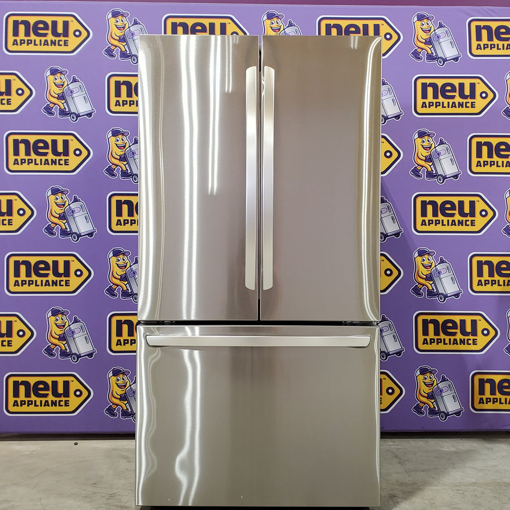 Pictures of LG 27 cu. ft. Smart Counter-Depth MAX™ French Door Refrigerator with Linear Cooling™ and Internal Water Dispenser LRFLC2706S - Scratch & Dent (Minor) - Neu Appliance Outlet - Discount Appliance Outlet in Austin, Tx