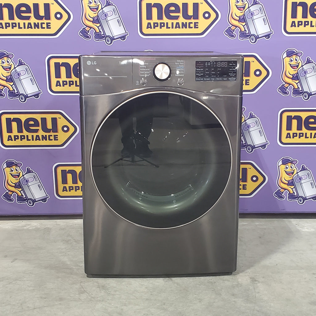 LG Smart Front Load 4.5 Cu. Ft. Washer with TurboWash 360 Technology WM4000HBA - New in Box and LG Smart Wi-Fi Enabled Front Load Electric 7.4 Cu. Ft. Dryer with TurboSteam and Built-In Intelligence 16070 - DLEX4000B - Scratch & Dent (Minor)