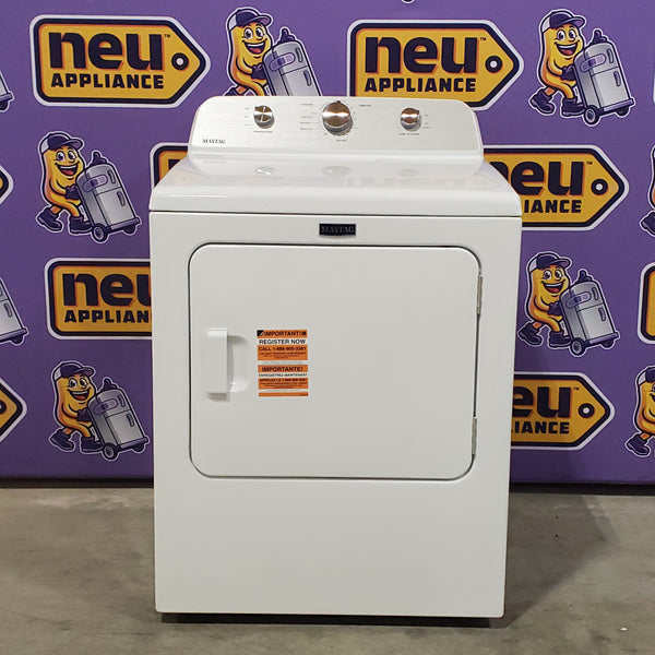 MayTag 7.0 cu. ft. Top Load Electric Wrinkle Prevent Dryer 5SD259 - MED4500MW - Open Box