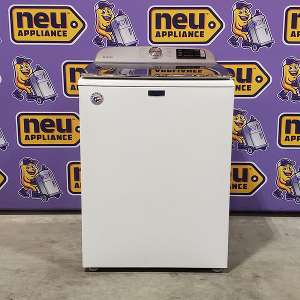 Maytag 4.7 cu. ft. Smart Top Load Washing Machine with Extra Power Button and Deep Fill Option 1CR02067 - MVW6230HW - Certified Refurbished