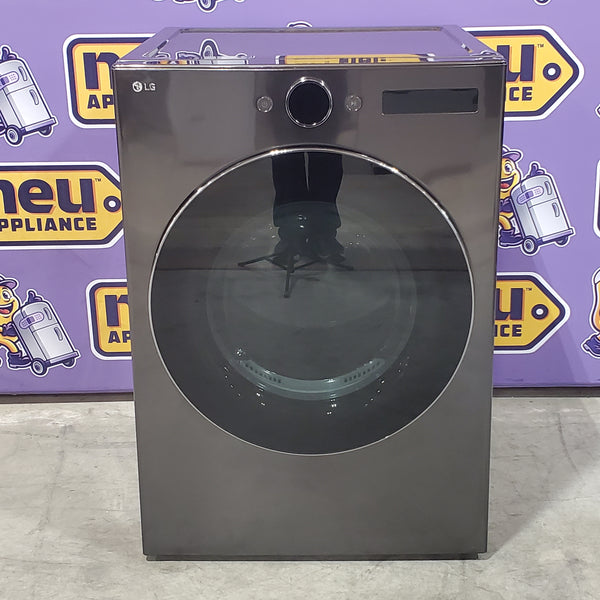 LG 7.4 cu. ft. Ultra Large Capacity Smart Front Load Electric Dryer with Built-In Intelligence & TurboSteam® 22SD005 - DLEX6700B - Open Box