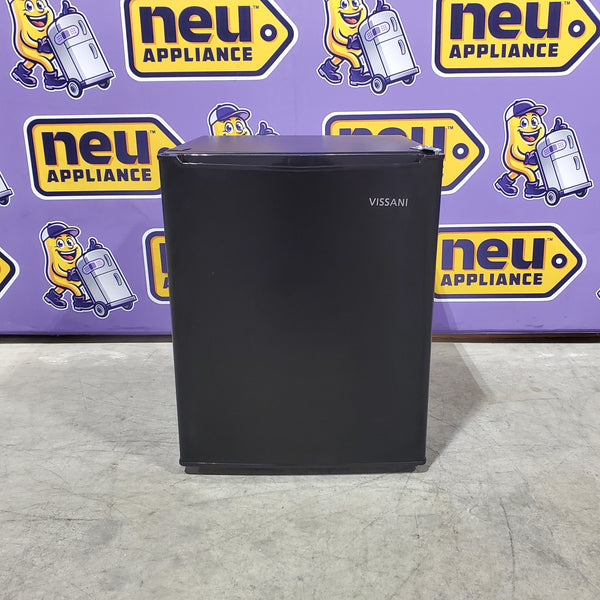 Vissani 2.6 Cu. Ft. Mini Refrigerator in Black, ENERGY STAR 251310SD898 - HVAR26GBE - Scratch & Dent (Minor)